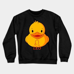 Leo Rubber Duck Crewneck Sweatshirt